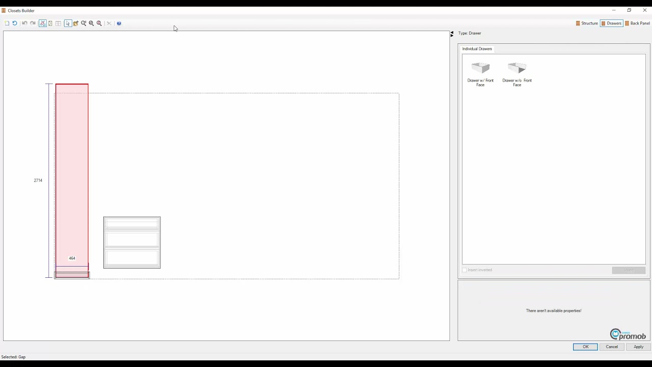 Draw Box Builder Promob Plus Professional SA