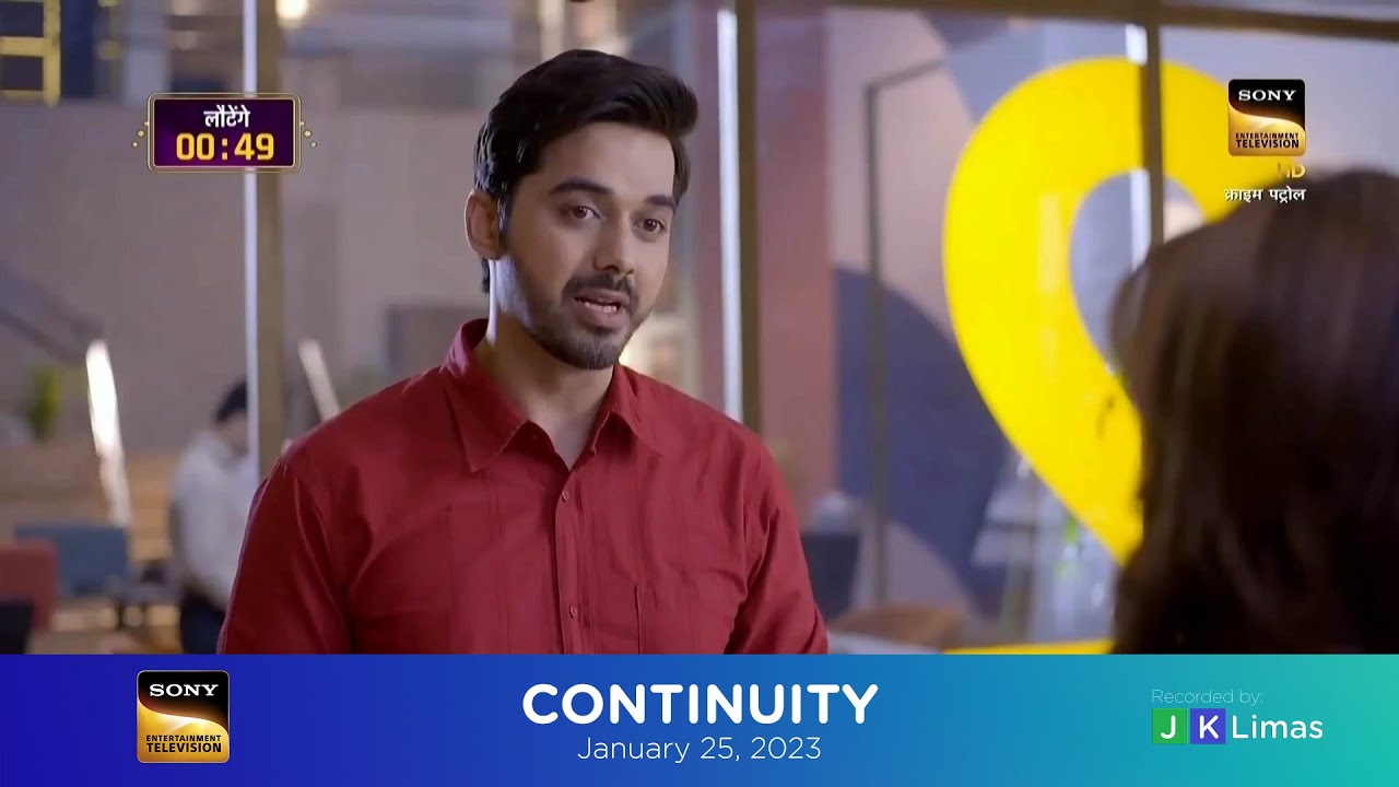 Sony Entertainment Television HD (India) continuity | January 25, 2023