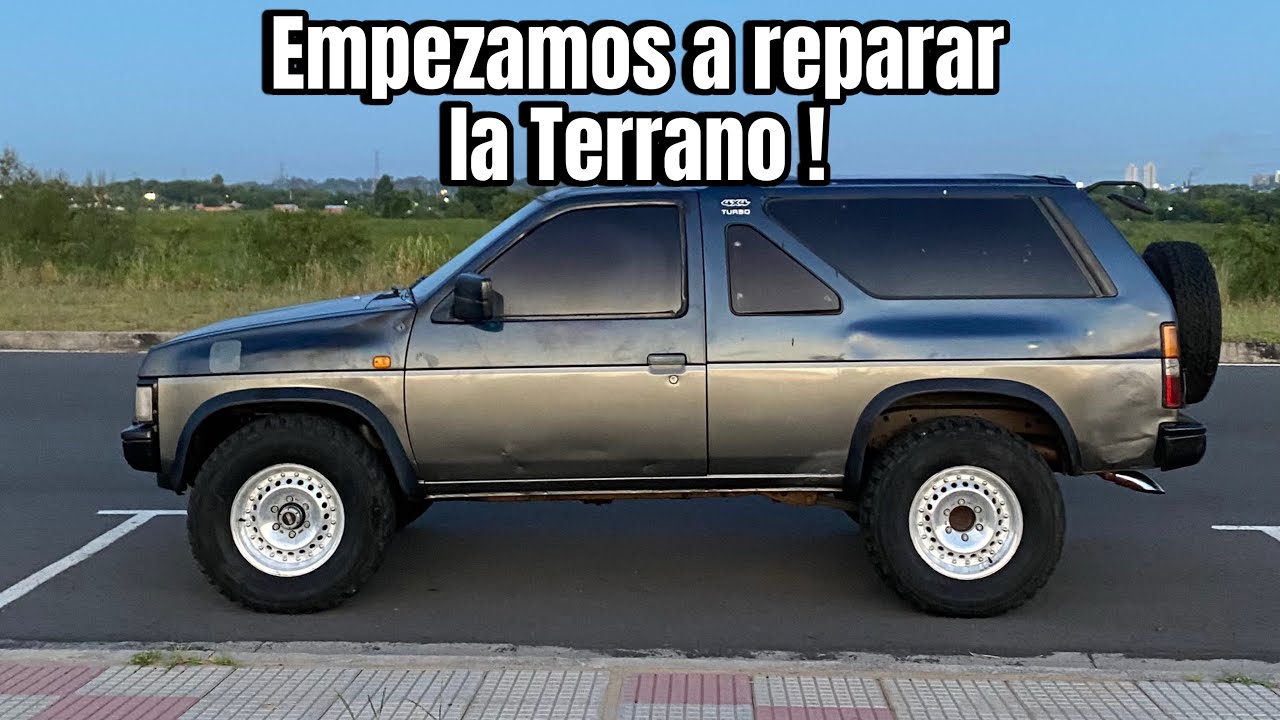 Empezamos el proyecto de la Terrano !! Suspensión, calce, separadores, ruedas más grandes !!! 