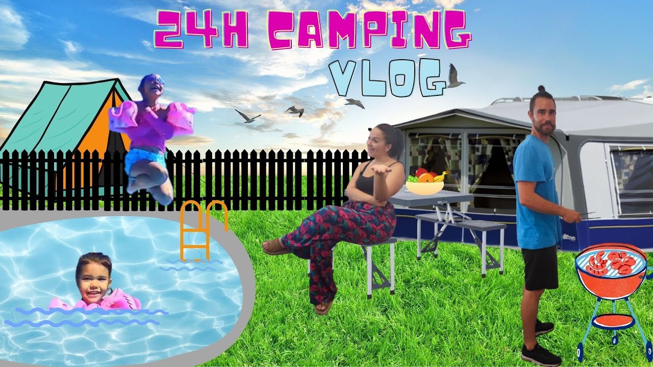¡24 HORAS de AVENTURA ÉPICA en CAMPING! ⛺🔥🌲| ILOVEFAMILY
