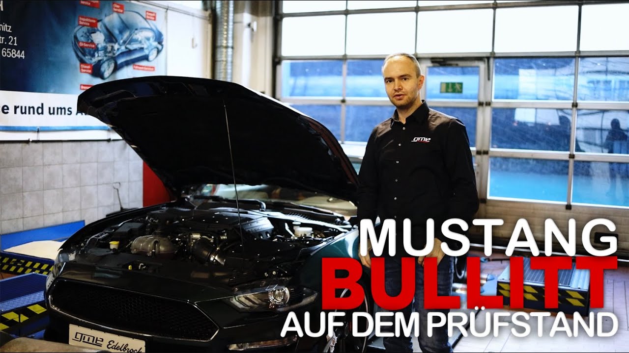 Mustang BULLITT  auf dem Prüfstand / Dyno - GME Performance