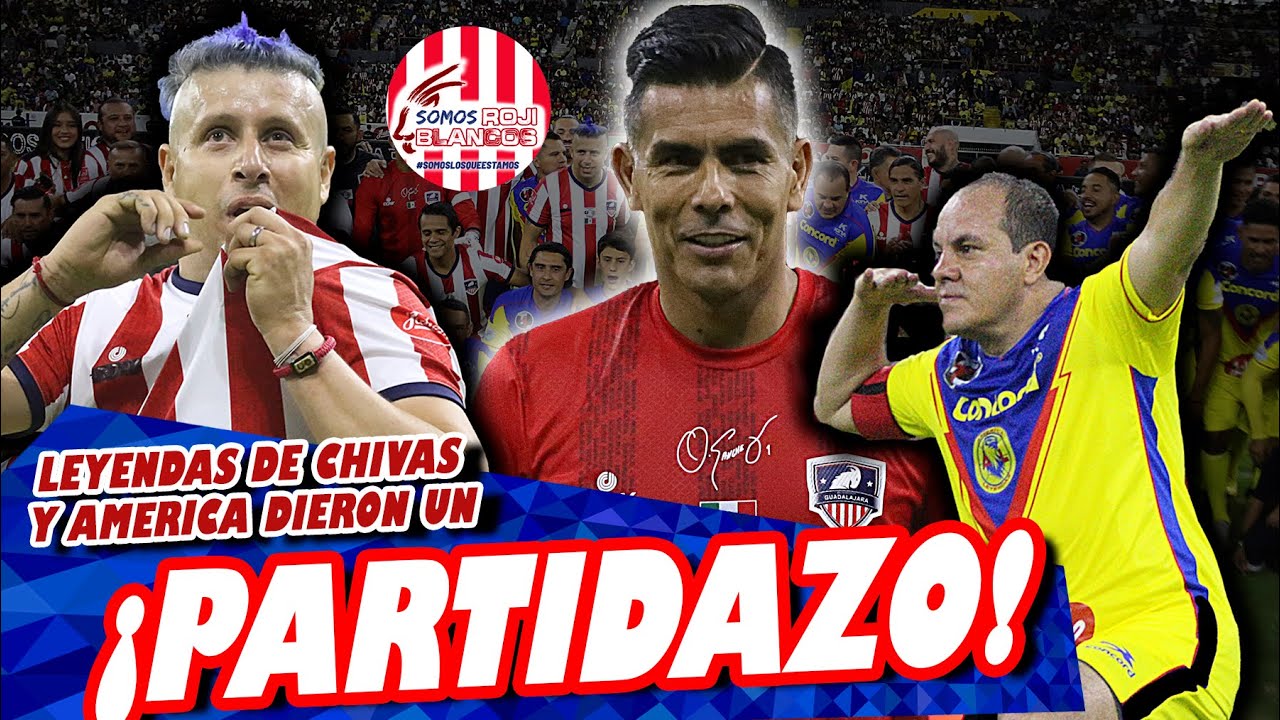 ¡BOFO BAUTISTA SE BURLA DEL AMÉRICA! Leyendas de CHivas y América dieron un partido de antología.