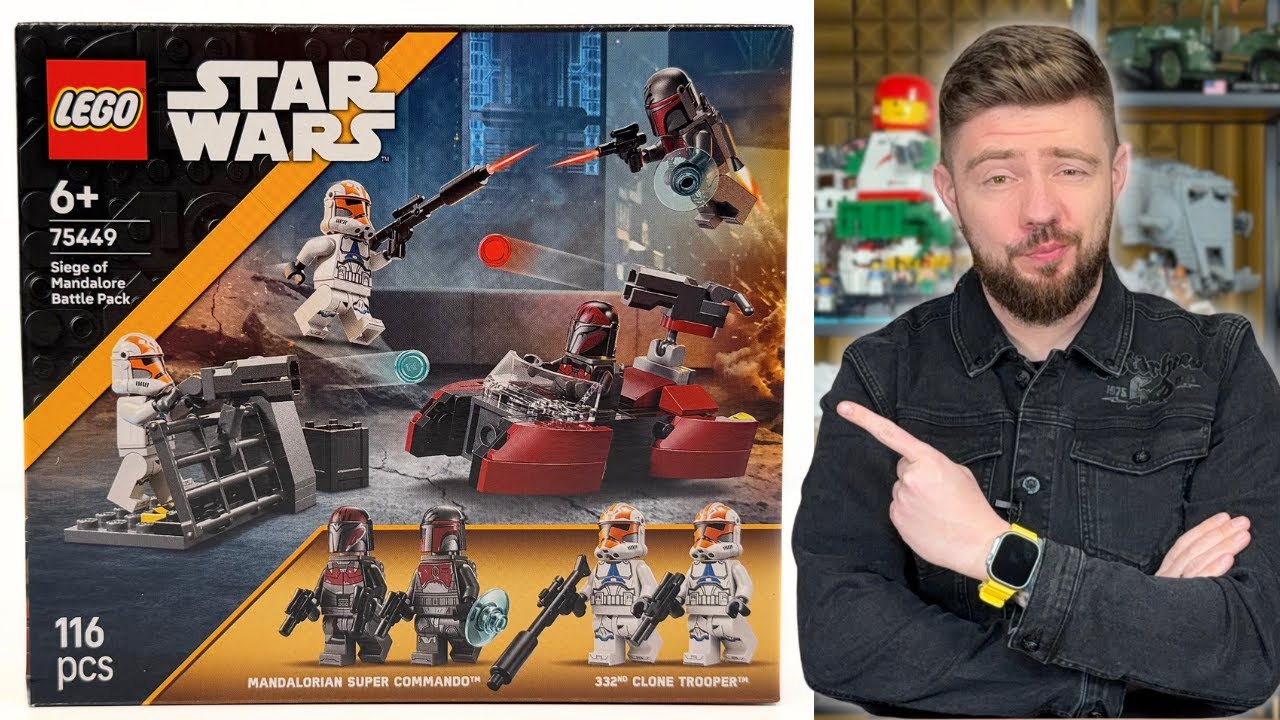 OBLĘŻENIE MANDALORY 💥 LEGO STAR WARS 75449 RECENZJA