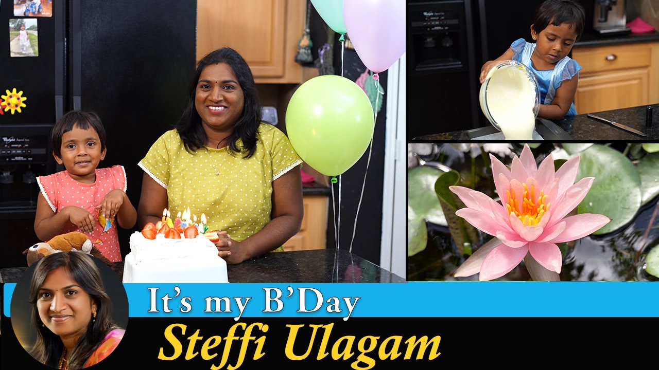 It's my Birthday Vlog in Tamil (2022) | Alandra bakes me a birthday cake