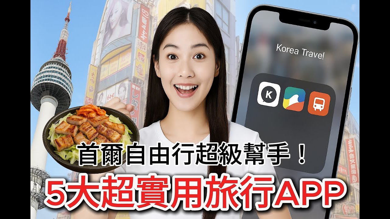 2025去韓國自由行必備App｜TOP 5 旅遊神器＋操作教學