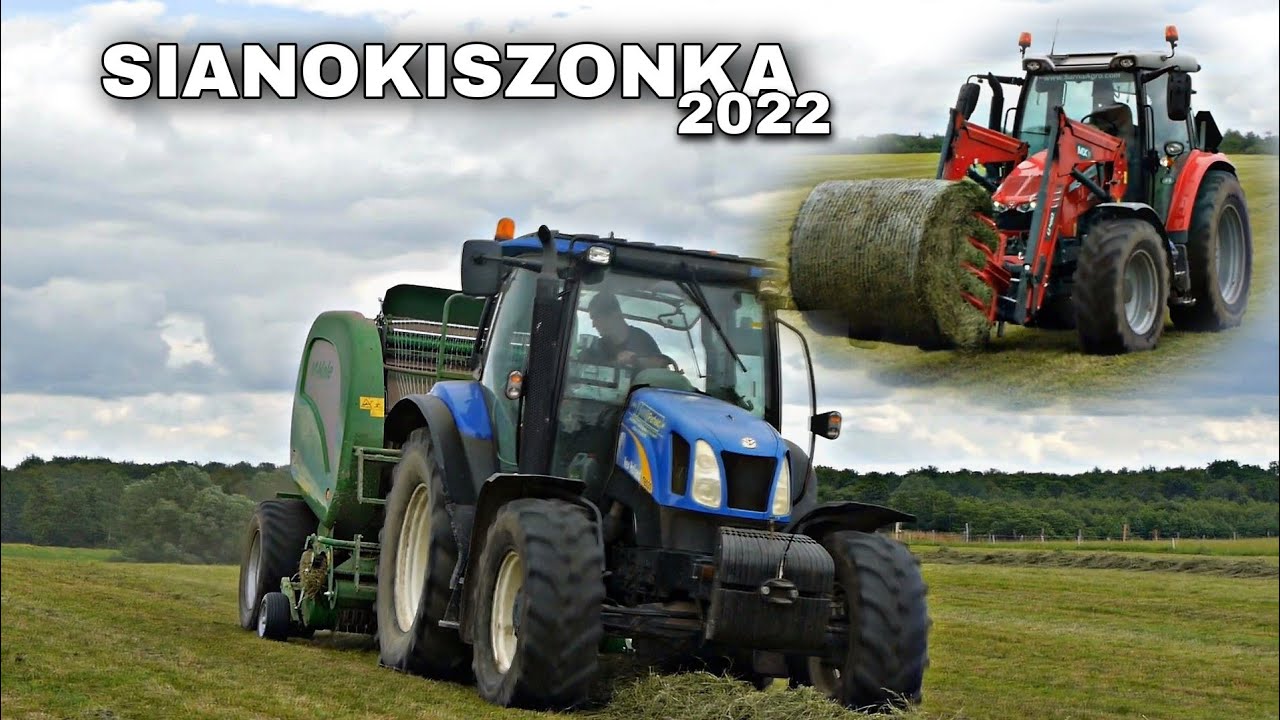 ☆SIANOKISZONKA W BALOTY 2022 | 11KM/H!! | New Holland & McHale ☆Massey Ferguson☆John Deere☆