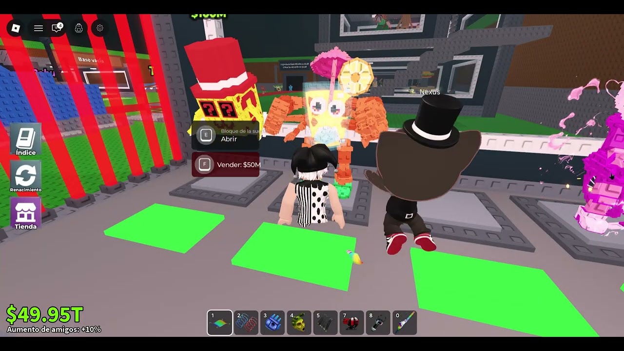 abrí todos los lucky blocks que me salieron en el admin abuse