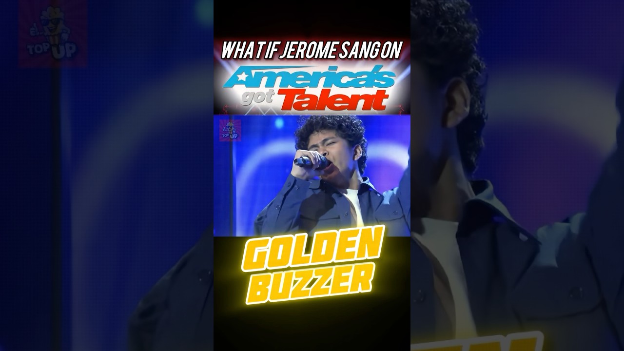What If Jerome Sang &lsquo;Wonder of You&rsquo; on AGT? | Golden Buzzer Moment! #jeromeevardome