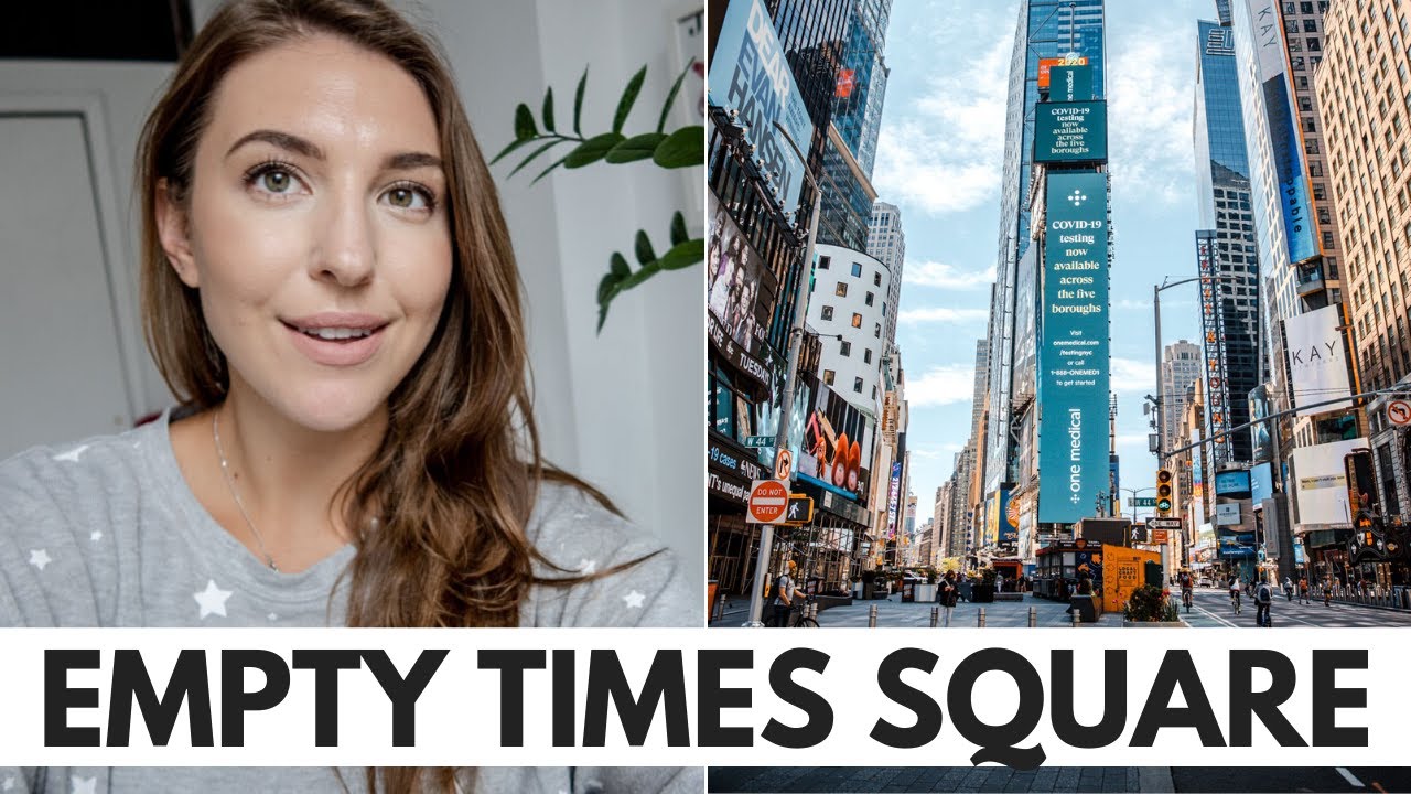 NYC Quarantine Vlog 3: Times Square is Empty