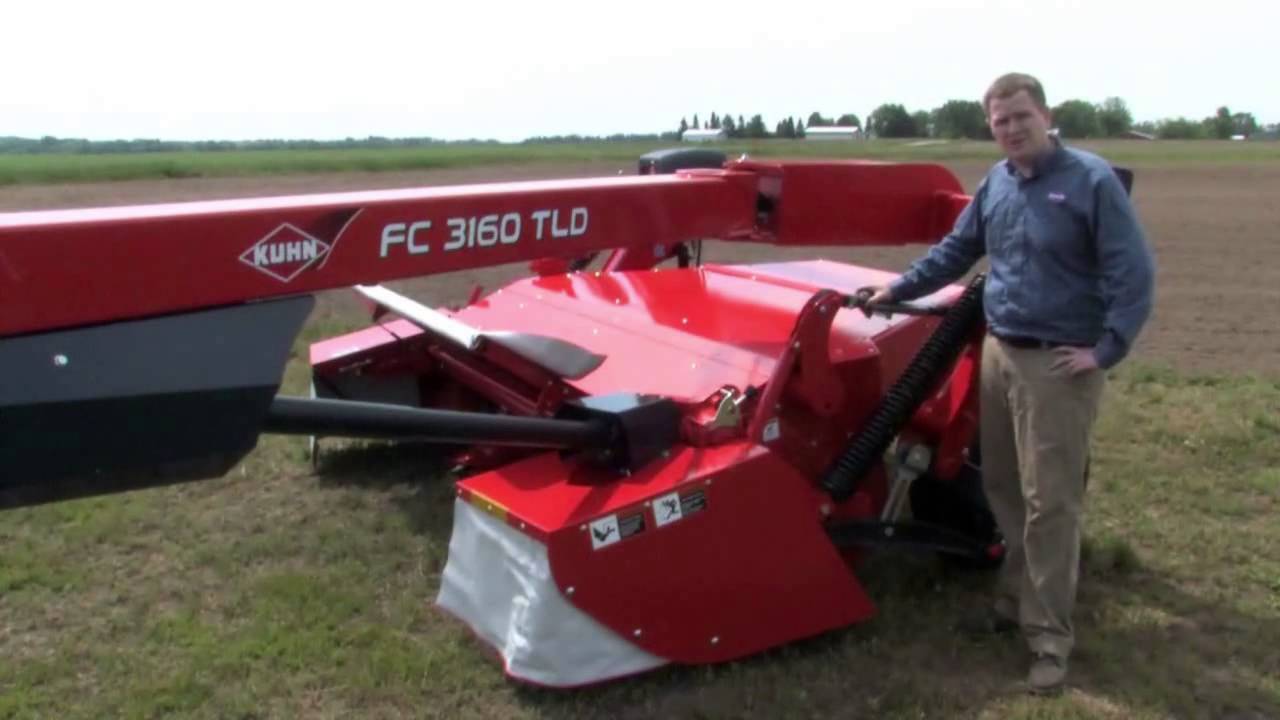 Kuhn FC TLD Side-Pull Mower Conditioner Product Review