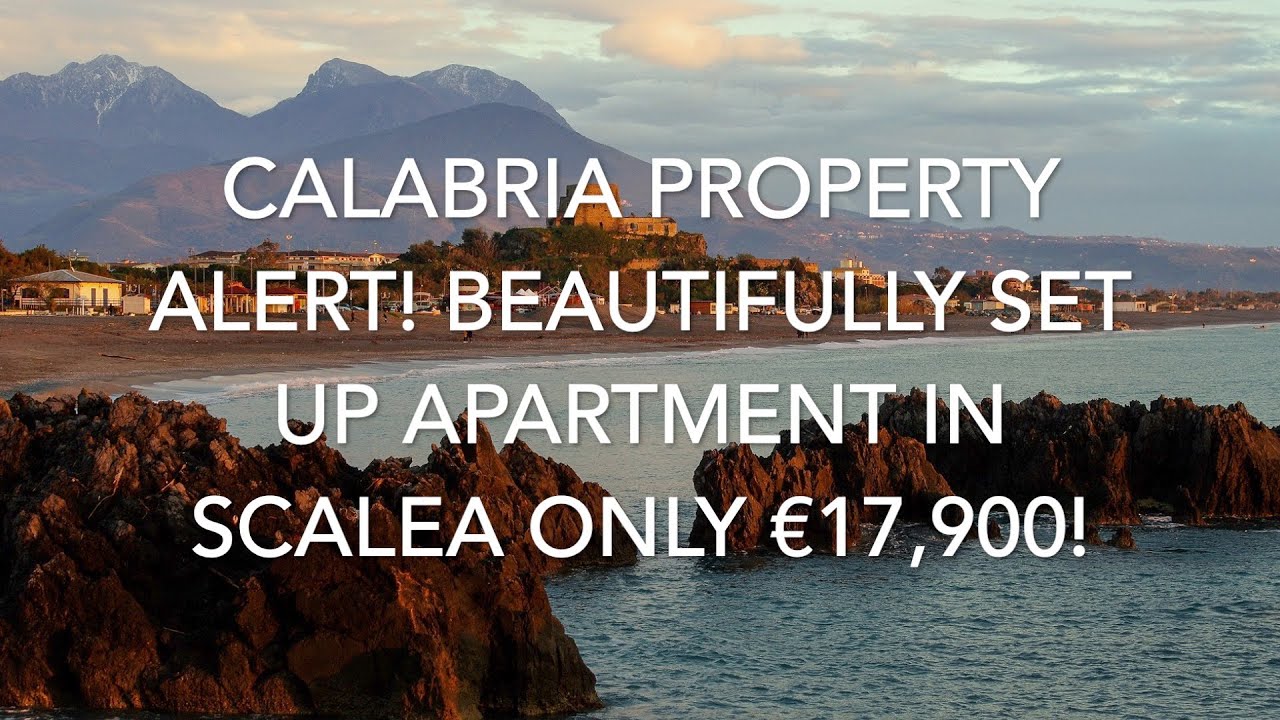 Calabria Property Alert! Super Cute Apartment in Scalea! Only €17,900!!!