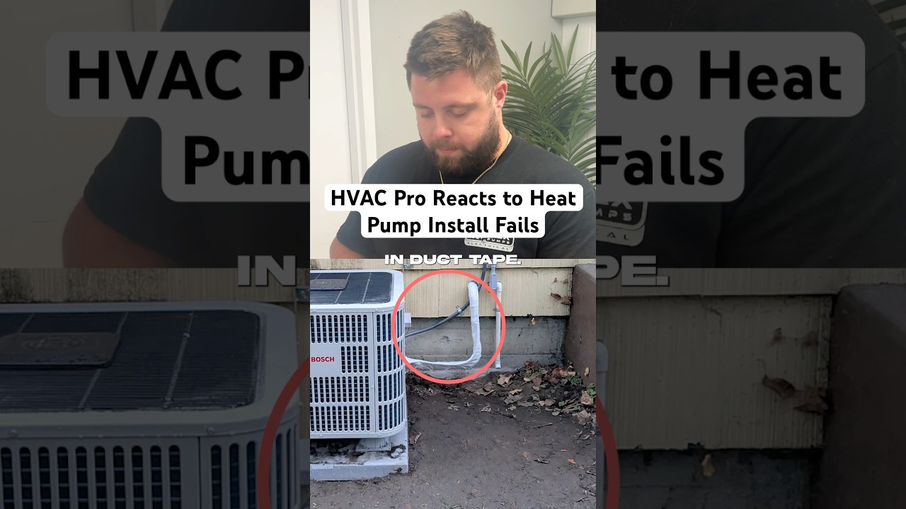 HVAC Pro Reacts to Heat Pump Fails