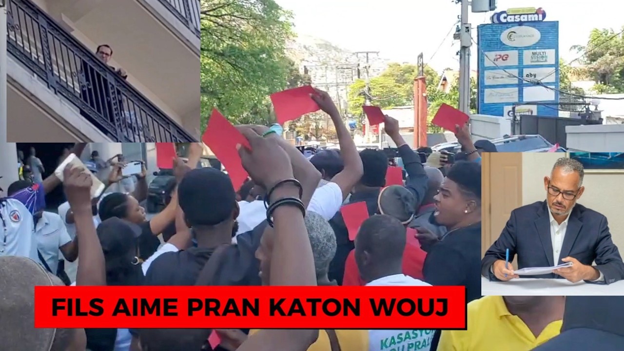 5mars GEN KOURI! POPILASYON BLOKE BIRO OEA POU VOYE FILS AIME ALE/ KATON WOUJ/AYITI PA POU VENDRE