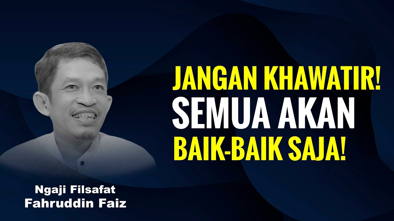 Cara Bijak Hadapi Penderitaan dengan Hati Tenang! | Ngaji Filsafat - Dr Fahruddin Faiz