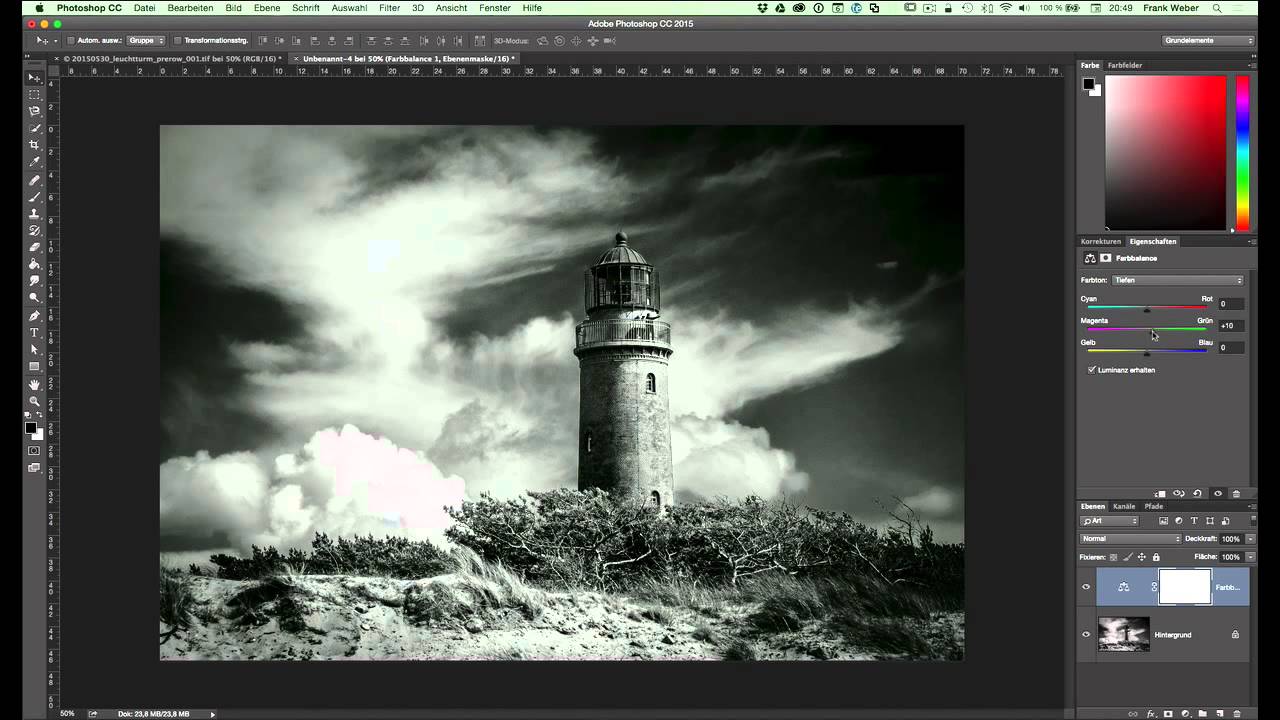 Fotologbuch lernt Photoshop Folge 12 - Schwarz/Weiß Fotos mit Photoshop erzeugen