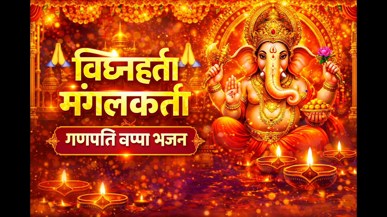 विघ्नहर्ता मंगलकर्ता – गणपति बप्पा भजन