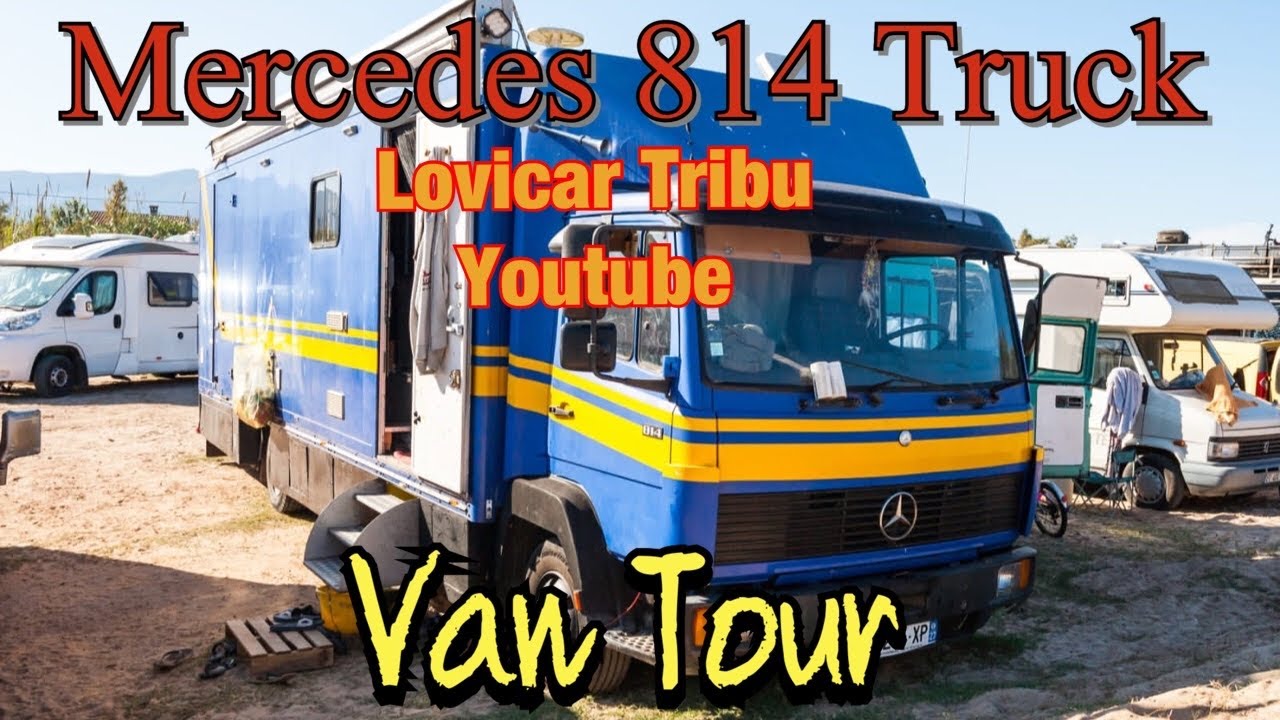 Van Life UK Mercedes 814 Truck Tour a family's full time home