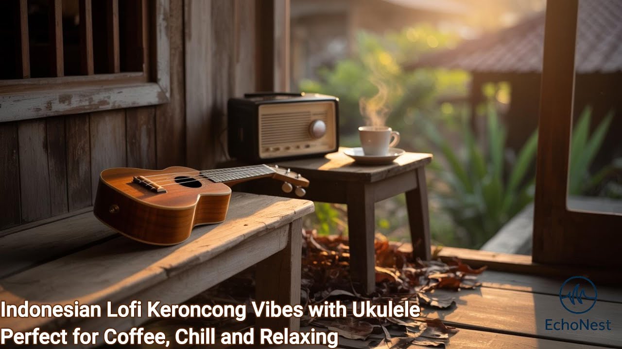 Nostalgic Radio Days &ndash; Indonesian Lofi Keroncong Vibes with Ukulele, Perfect for Coffee and Relaxing
