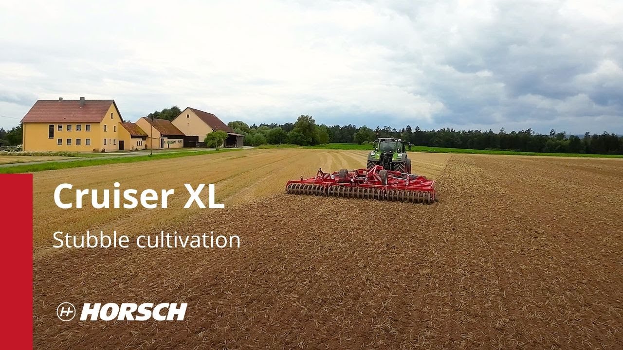 HORSCH Curiser XL stubble cultivation