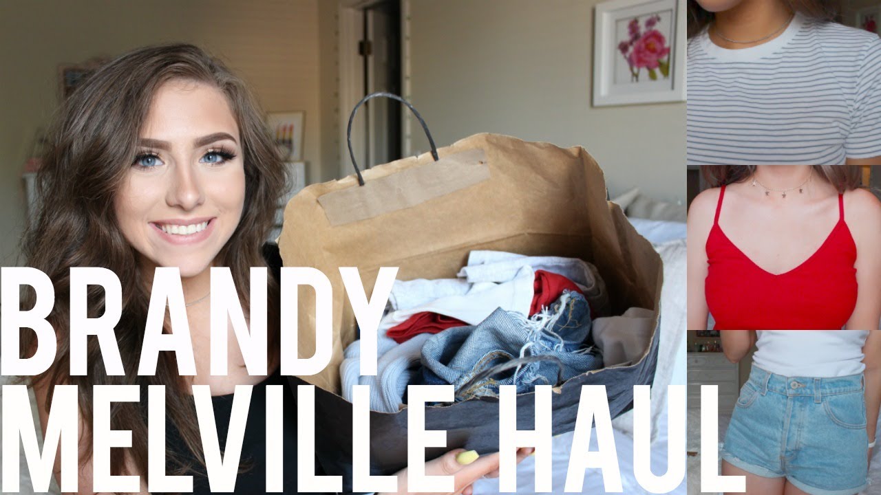 Big Brandy Melville Try-On Haul | Shorts, T-Shirts, Tanks, Thermals & More!