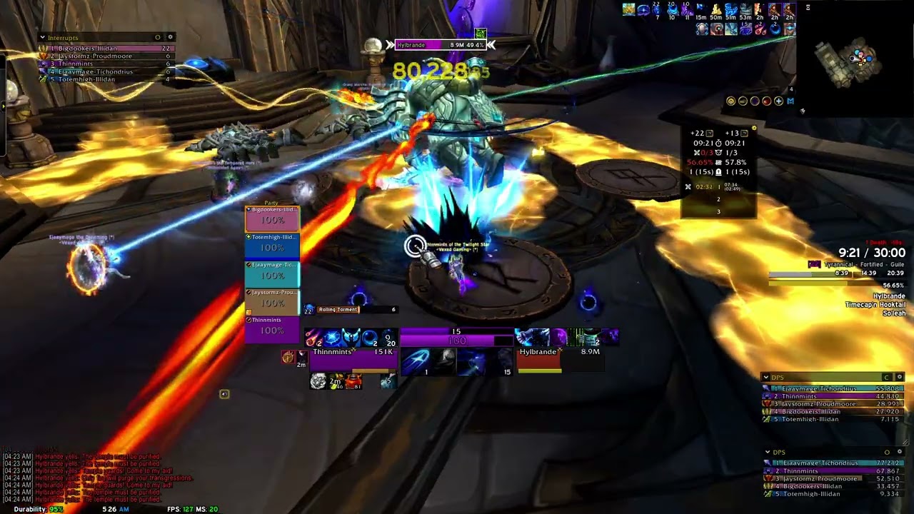 Devourer Demon Hunter PoV | +22 gambit Mythic plus