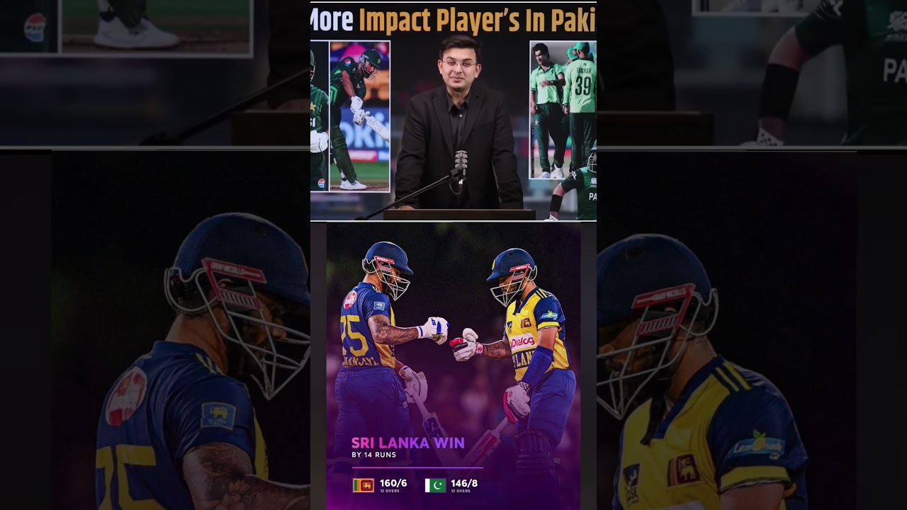 Sri Lanka won by 14RRuns Today Third T20 match Pakistan Lose The match🥹💔