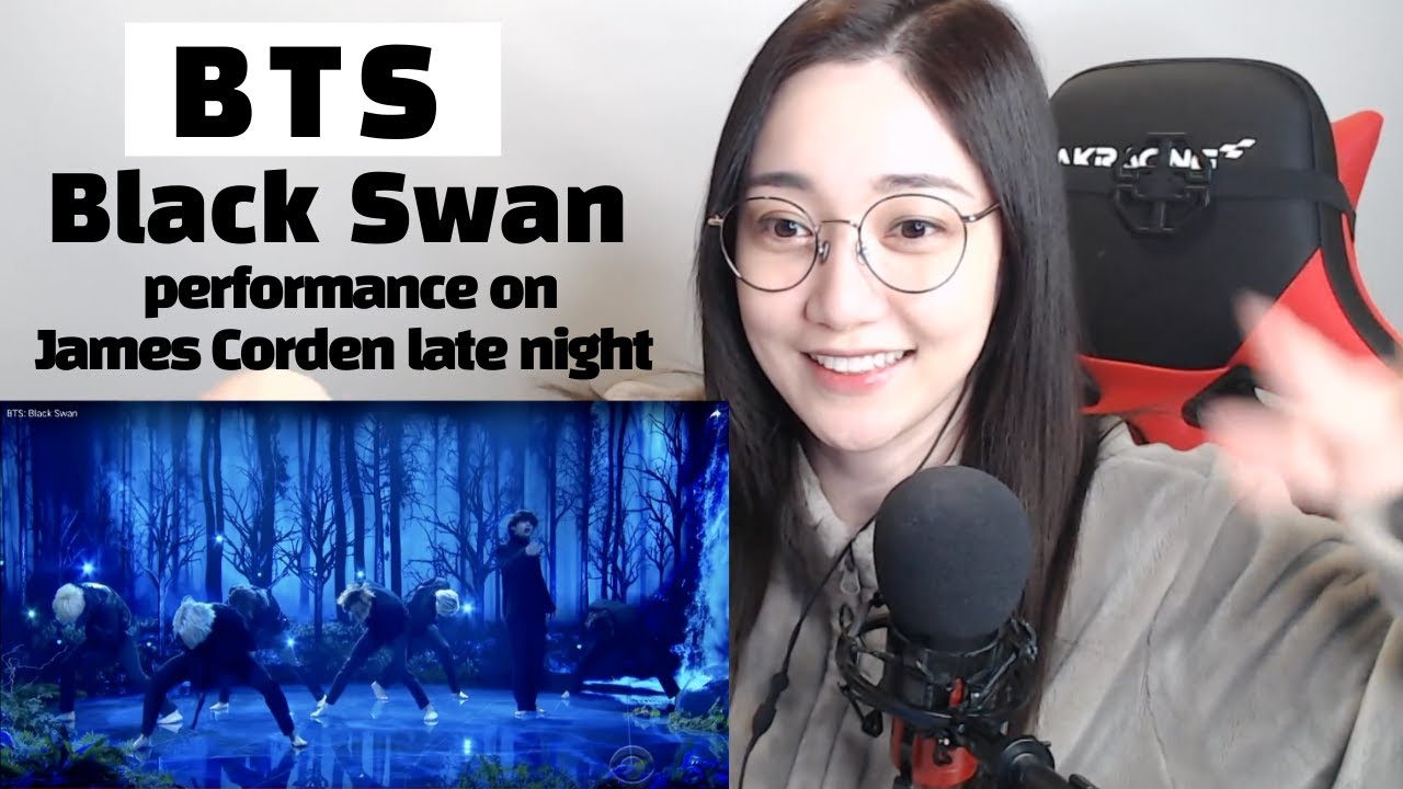 [Reaction] BTS Black Swan Performance on James Corden Late late Show