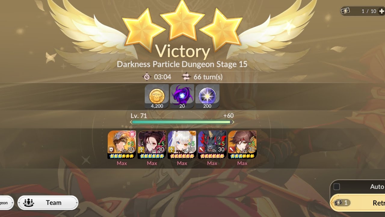 [Seven Knights Rebirth] Darkness Particle Dungeon Stage 15