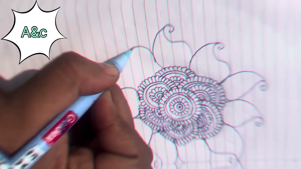 Mandala💕art|🌼beginners Mandala art|Mandala art kaise ❤️Banaye