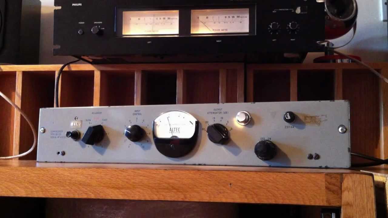 EMI RS124 ORIGINAL COMPRESSOR LIMITER FROM ABBEY ROAD STUDIOS USED BY THE BEATLES