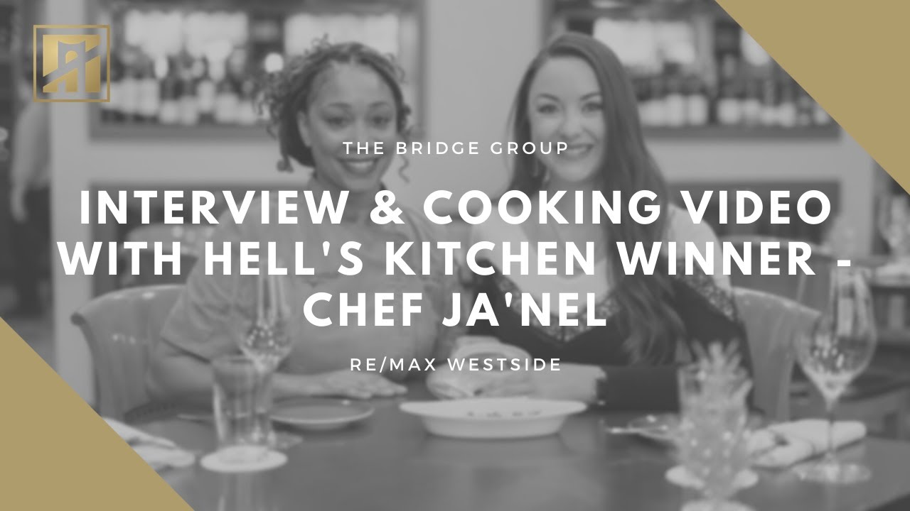 Interview & Cooking Video with Hell's Kitchen Winner - Chef Ja'Nel 🍮🎥