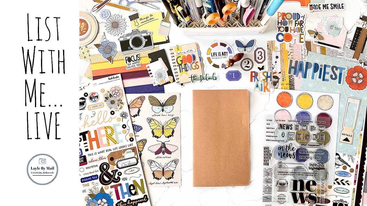List With Me... LIVE, Traveler's Notebook Style 11.18.23