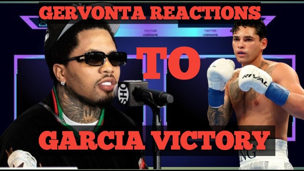 Gervonta Davis Responds After Ryan Garcia Stops Mario Barrios fight night
