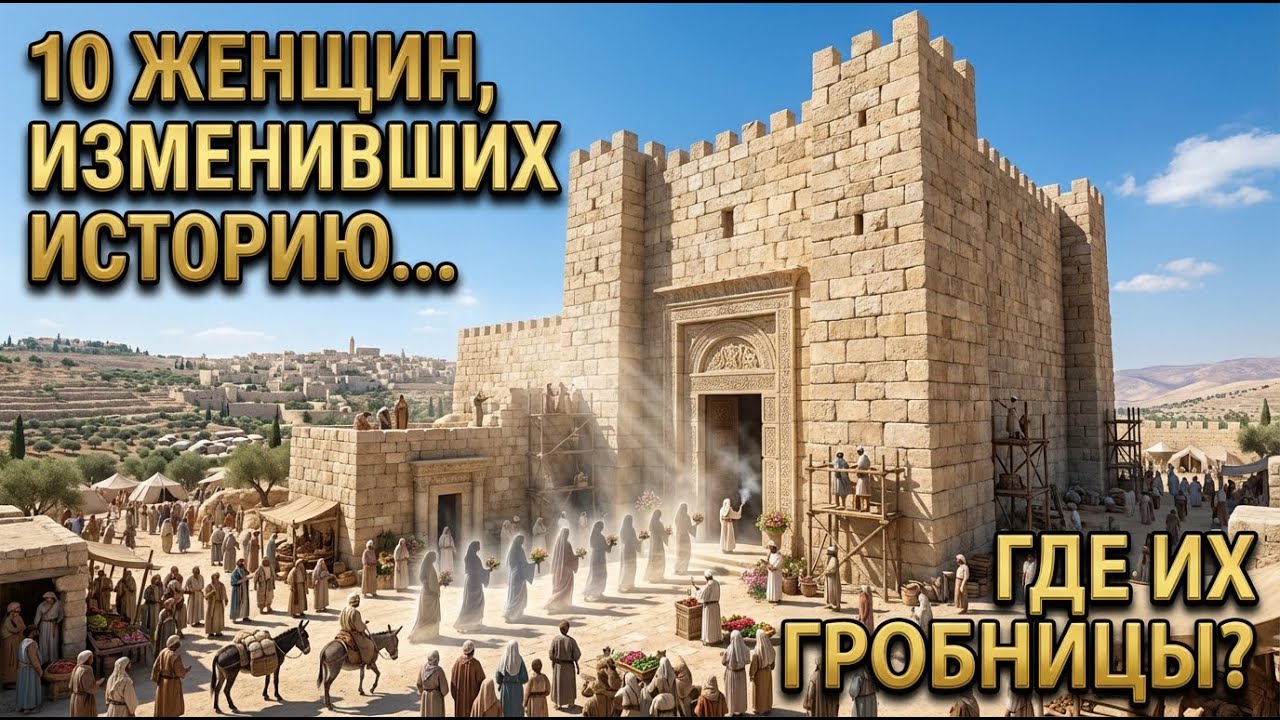 10 ЖЕНЩИН ИЗ БИБЛИИ, КОТОРЫЕ ИЗМЕНИЛИ ИСТОРИЮ — И ГДЕ НАХОДЯТСЯ ИХ МОГИЛЫ(Библейский документальный