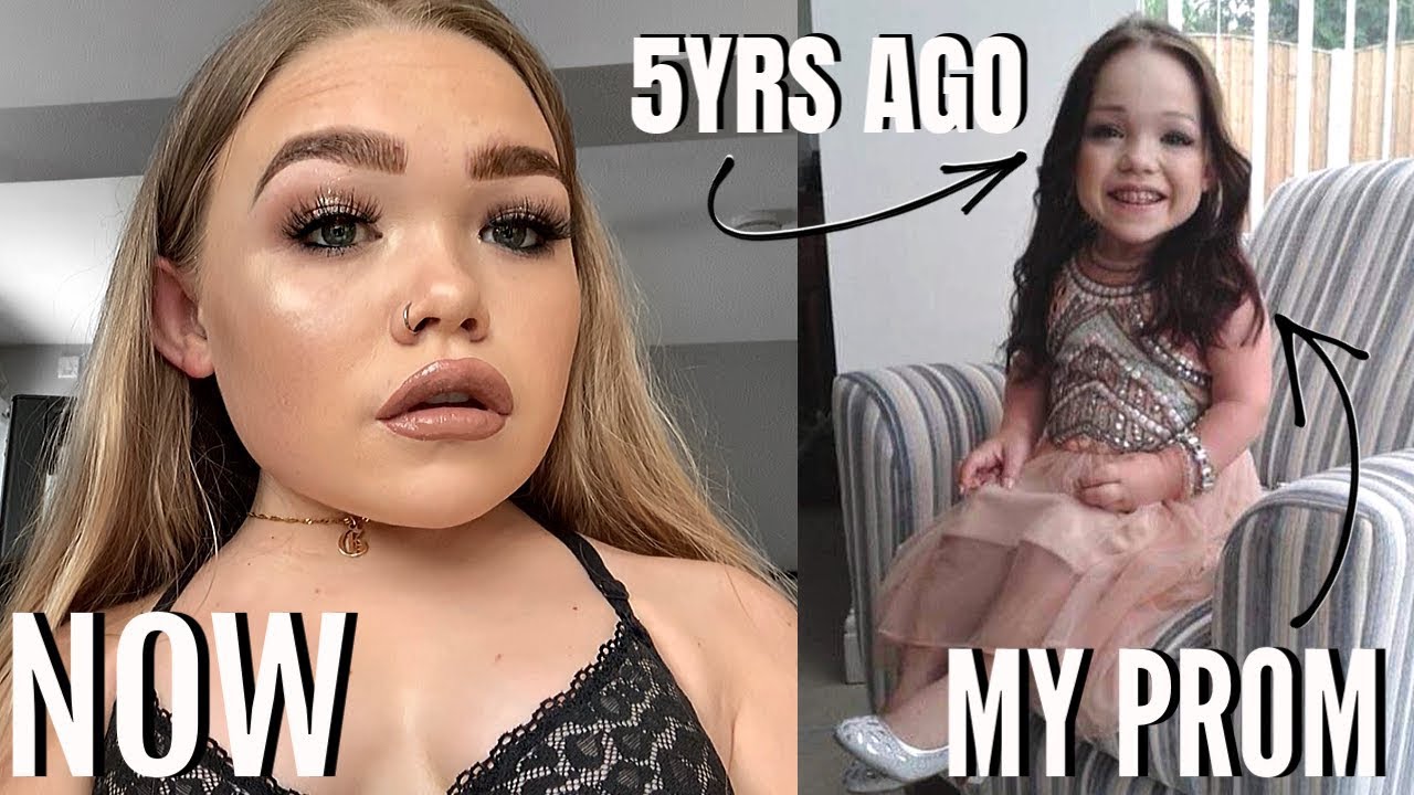 THEN VS NOW PROM MAKEUP & MY EXPERIENCE 😱*5yrs ago eek*
