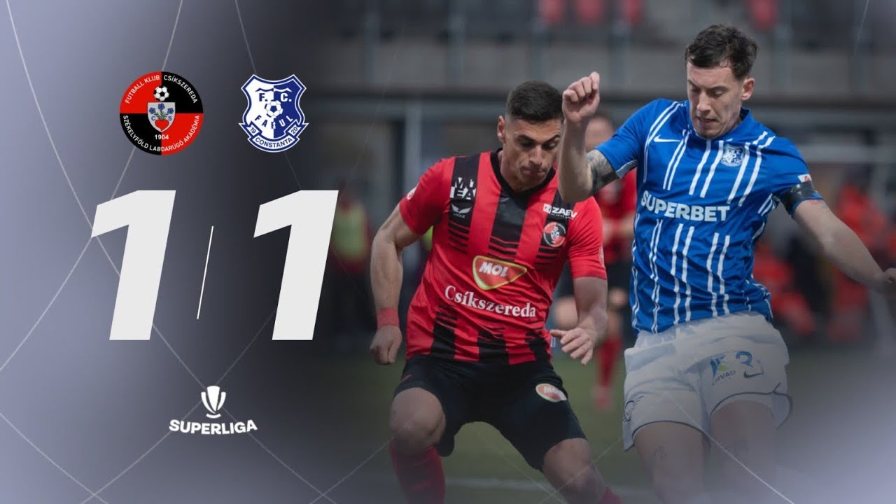 CSIKSZEREDA vs FARUL 1 - 1 | REZUMAT