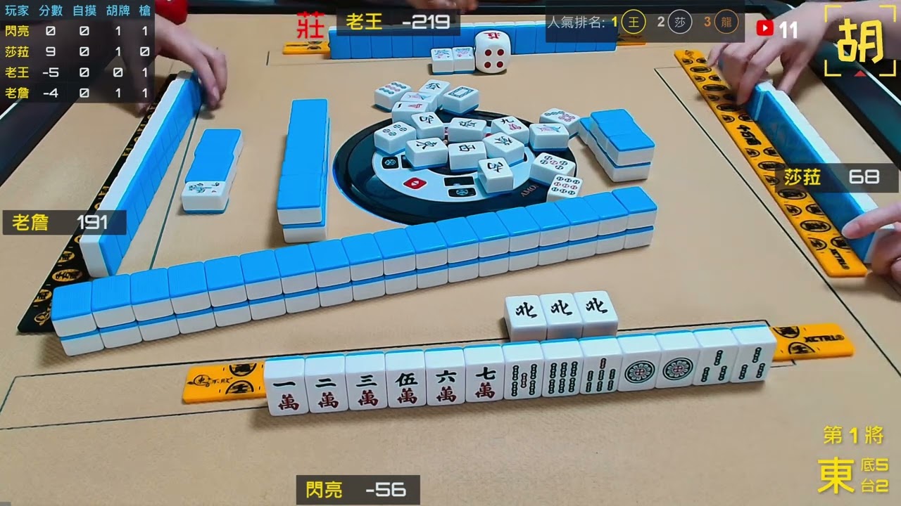 胡牌人生-好熱!躲家裡打麻將-閃亮,莎菈,老王,老詹 20250809-1