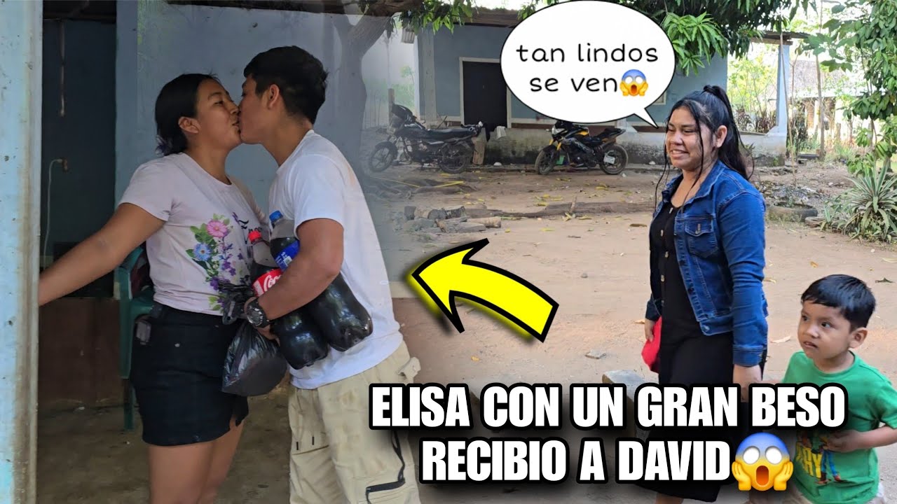 DAYSI Por Primera Vez Ve A ELIZA Y DAVID Comiendoc3 A Bes0s😍Quedo Boca Abiert4 Al Verlos😱