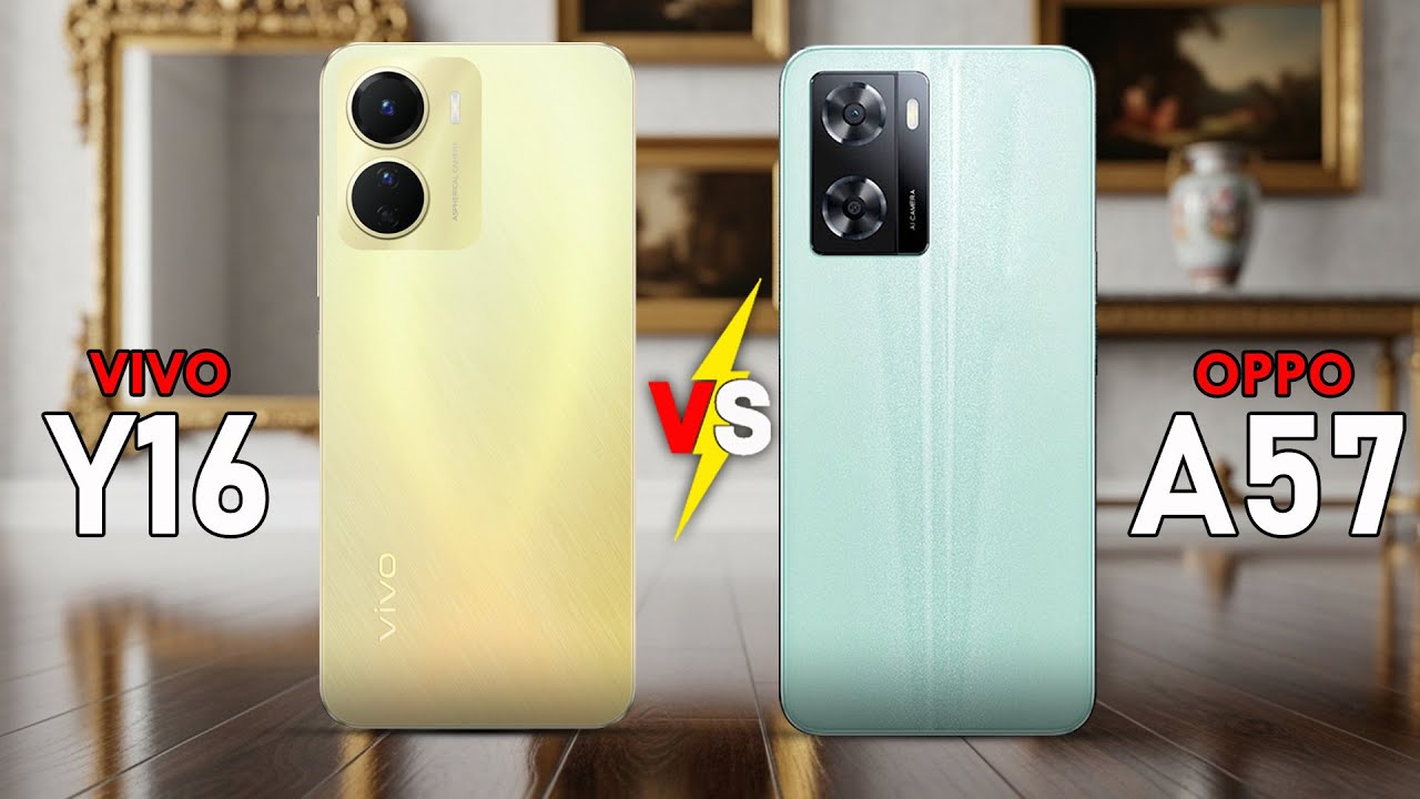 VIVO Y16 VS OPPO A57
