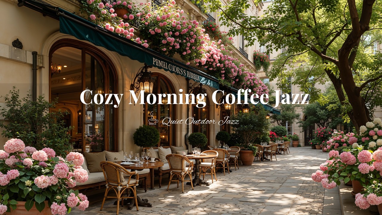 Cozy Cafe With Quiet Jazz Atmosphere | Enjoy Morning Coffee & Soft Jazz Music For Positive Morning