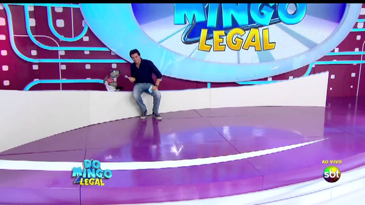 Estreia novo cenário Domingo Legal (22/04/2012)