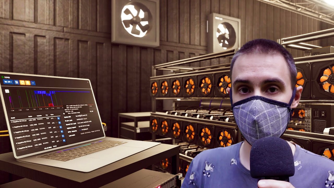 АСМР МОЯ МАЙНИНГ ФЕРМА 3 - Crypto Mining Simulator