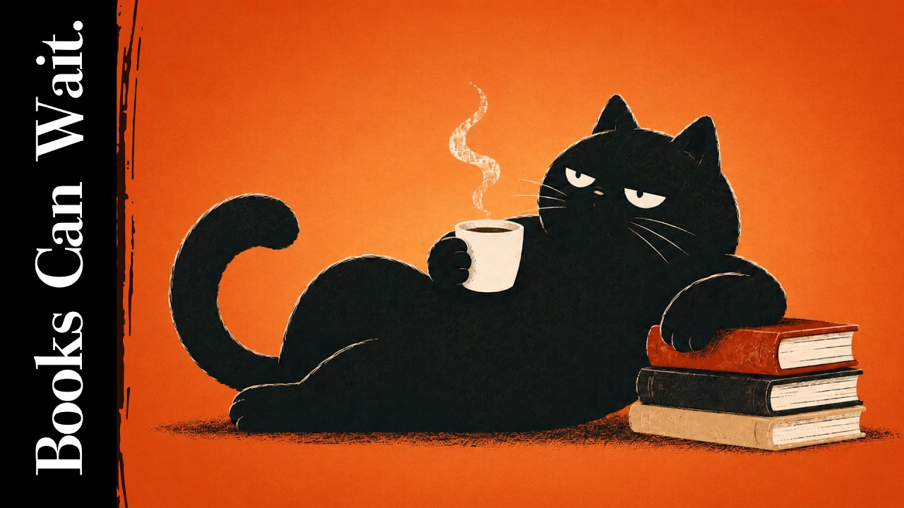 Books Can Wait. &ndash; Vintage Noir Jazz for Coffee & Black Cat