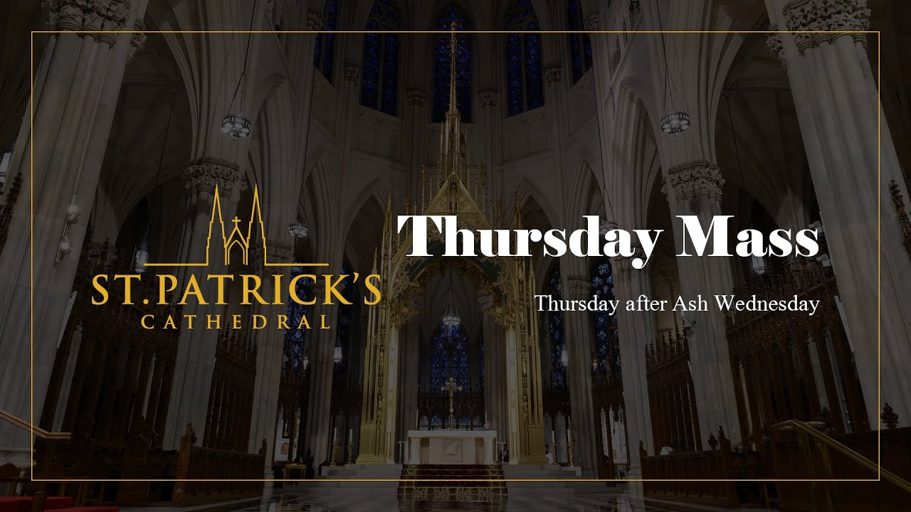 Thursday Mass - February 15th 2024