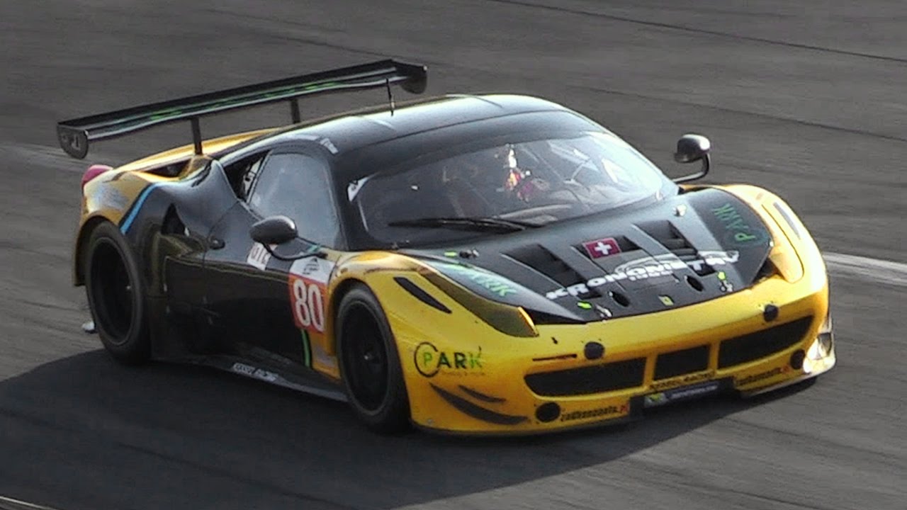 Ferrari 458 GTE Insane Naturally Aspirated V8 Engine Sound!