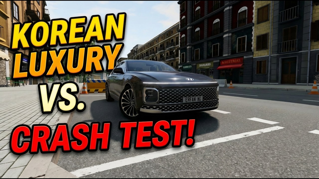 Hyundai Grandeur 2023 – Luxury Sedan Survives Brutal Crash & Rollover Tests!