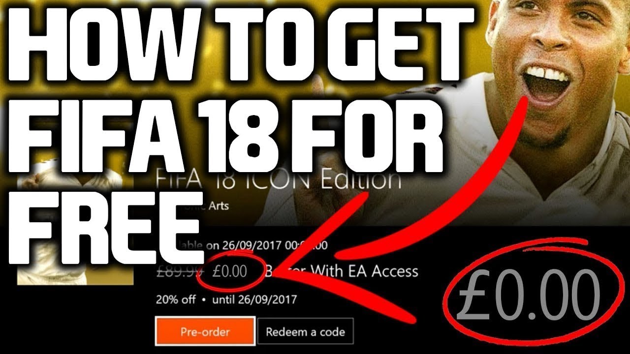 Get FIFA 18 free on PC