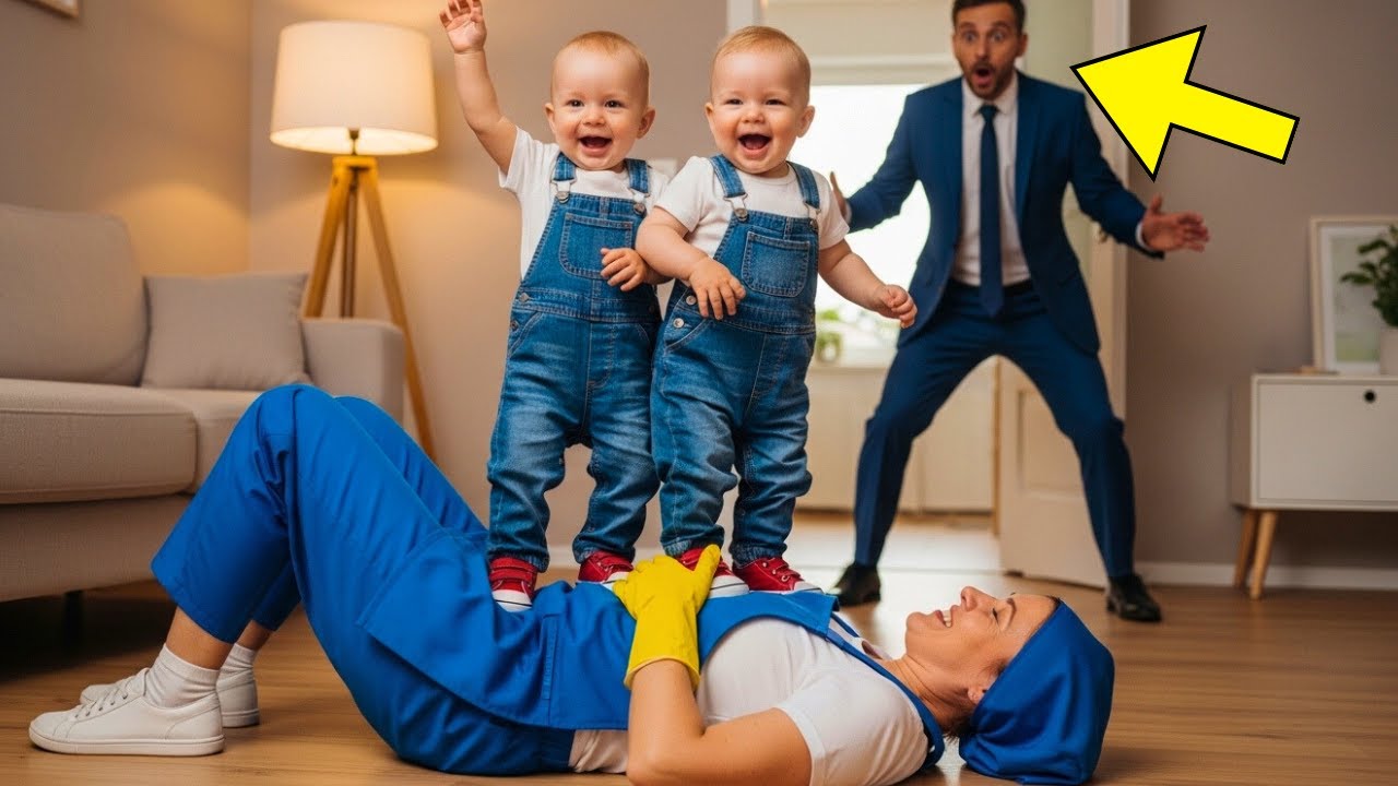 EL MILLONARIO FINGIÓ UN VIAJE PARA VIGILAR A LA NIÑERA... LO QUE DESCUBRIÓ LO CAMBIÓ TODO