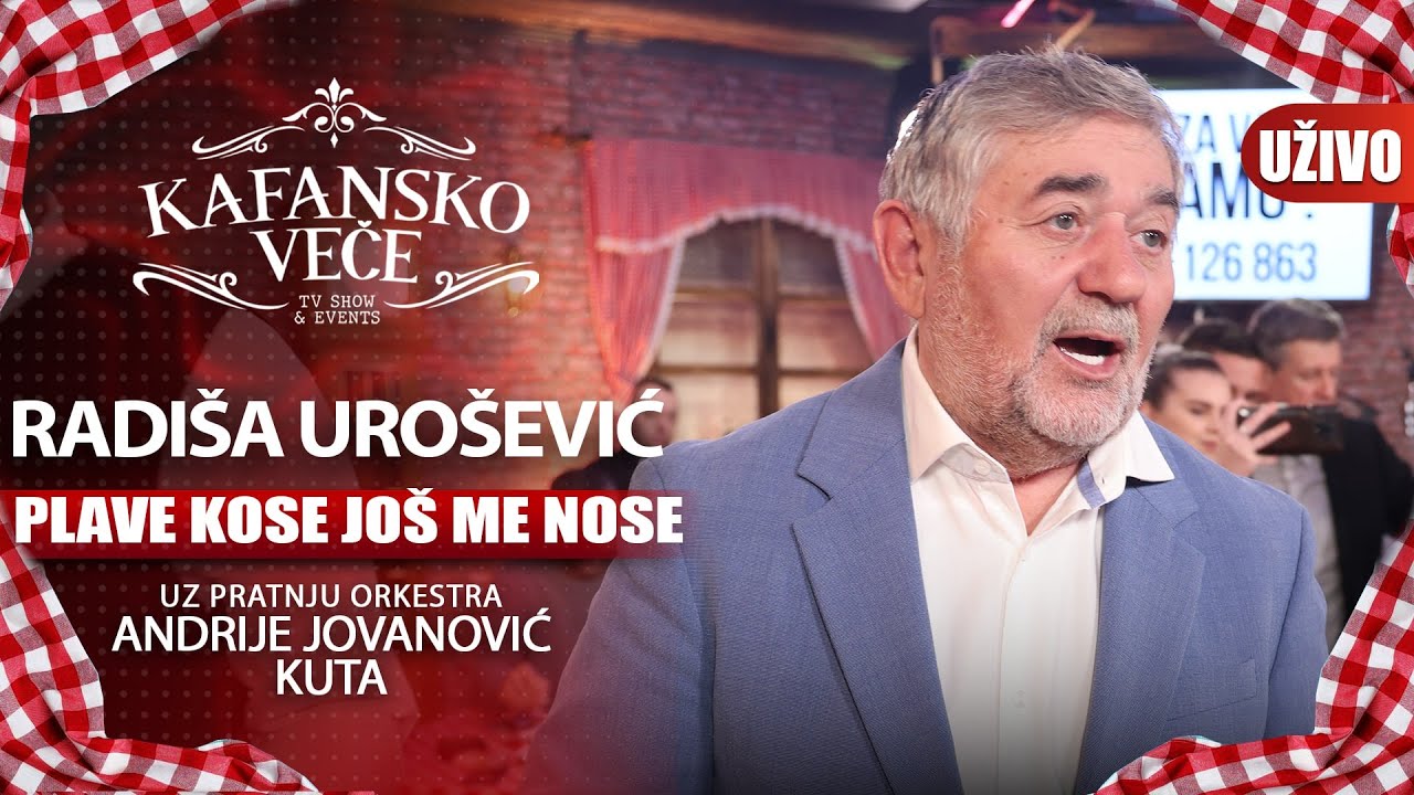 RADISA UROSEVIC - PLAVE KOSE JOS ME NOSE I UZIVO I (ORK. ANDRIJA JOVANOVIC KUTA) I 2022