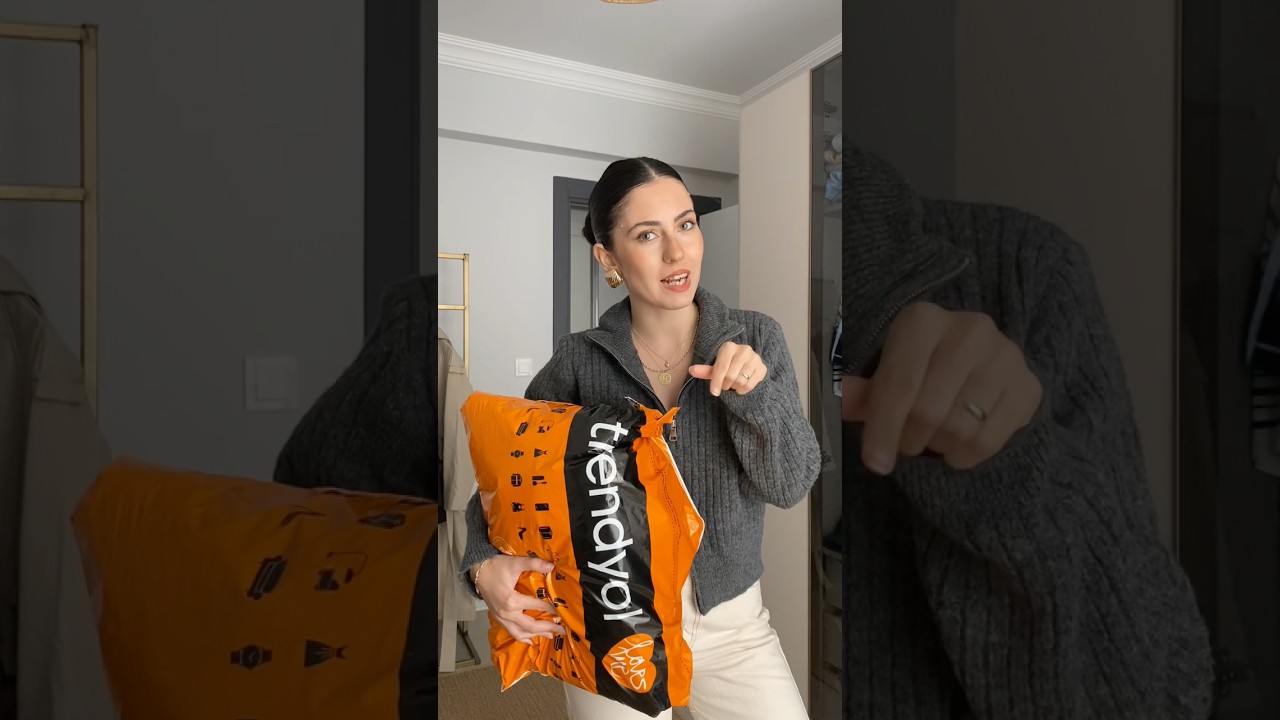 biliyorum bu kargo videolarını &ccedil;ok seviyoruz🙂&zwj;&harr;️ #kombin #trendyol #trendyolalışverişi